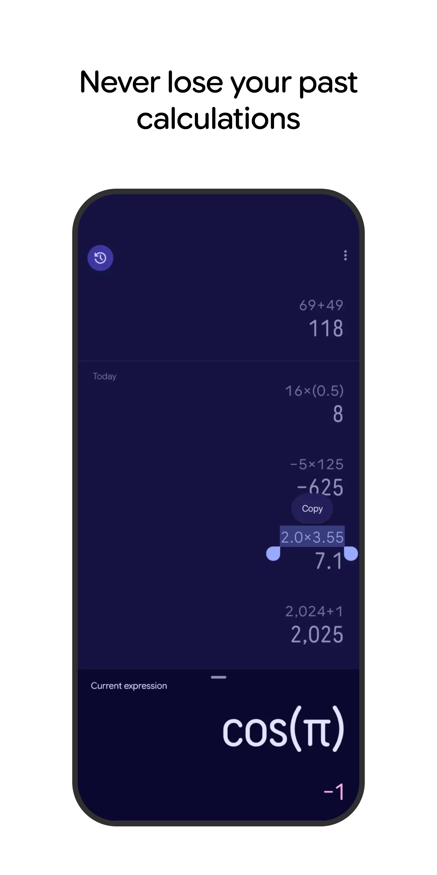 Calculator screenshot