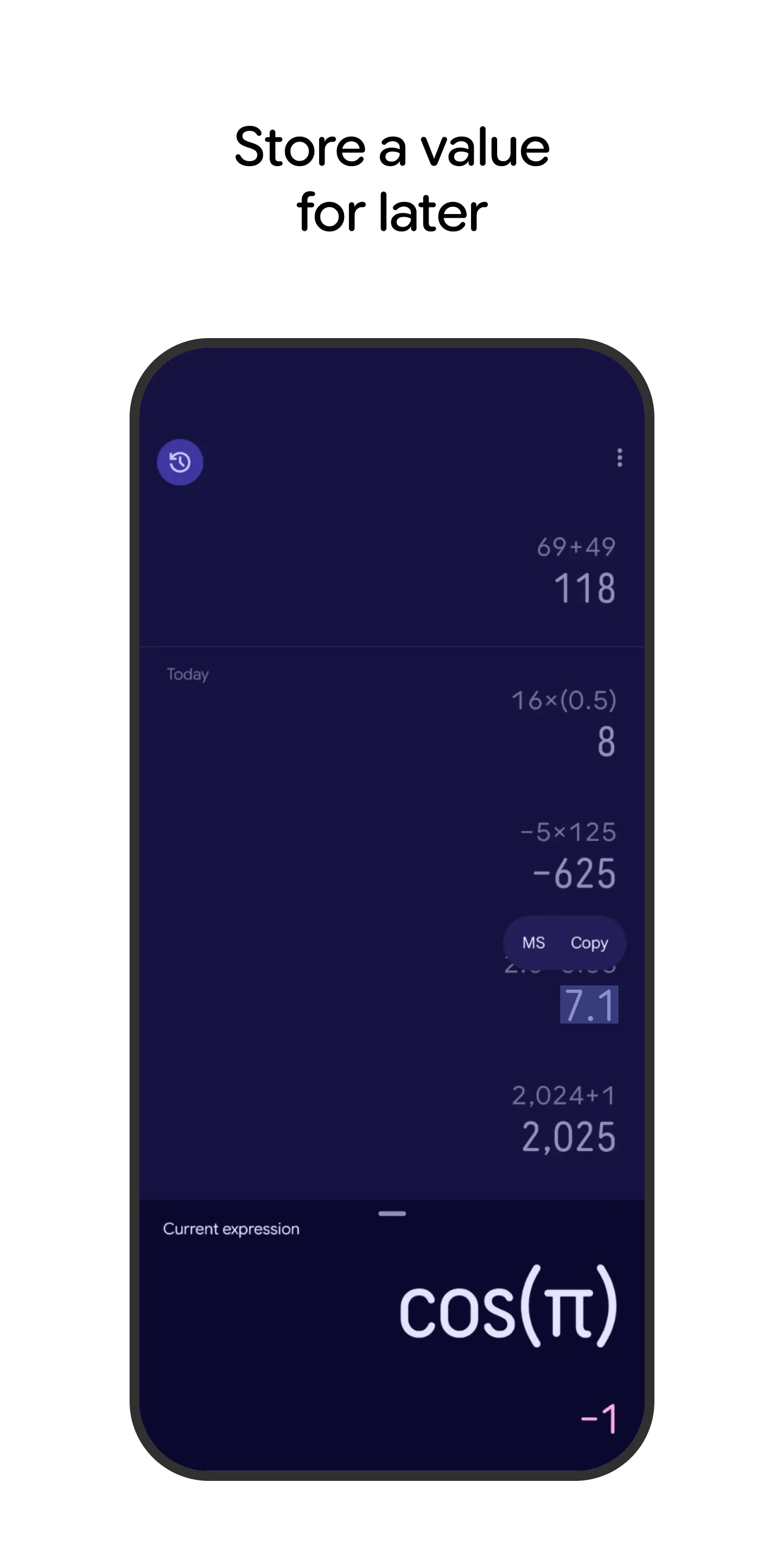 Calculator screenshot
